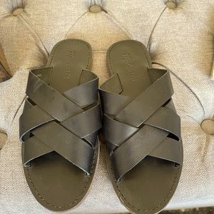 Madewell Black sandals